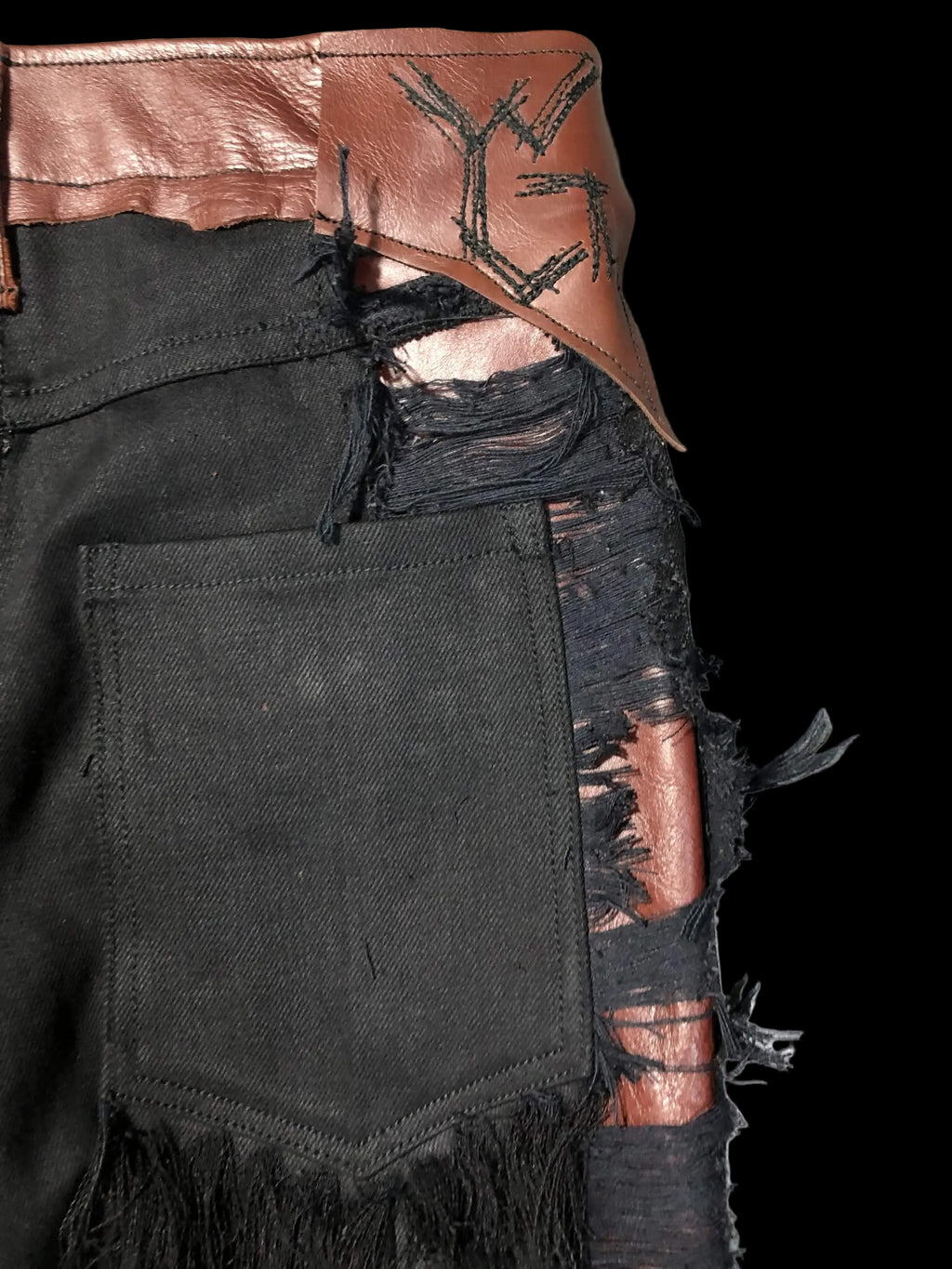 "Slasher" 1of1 bootcut jeans