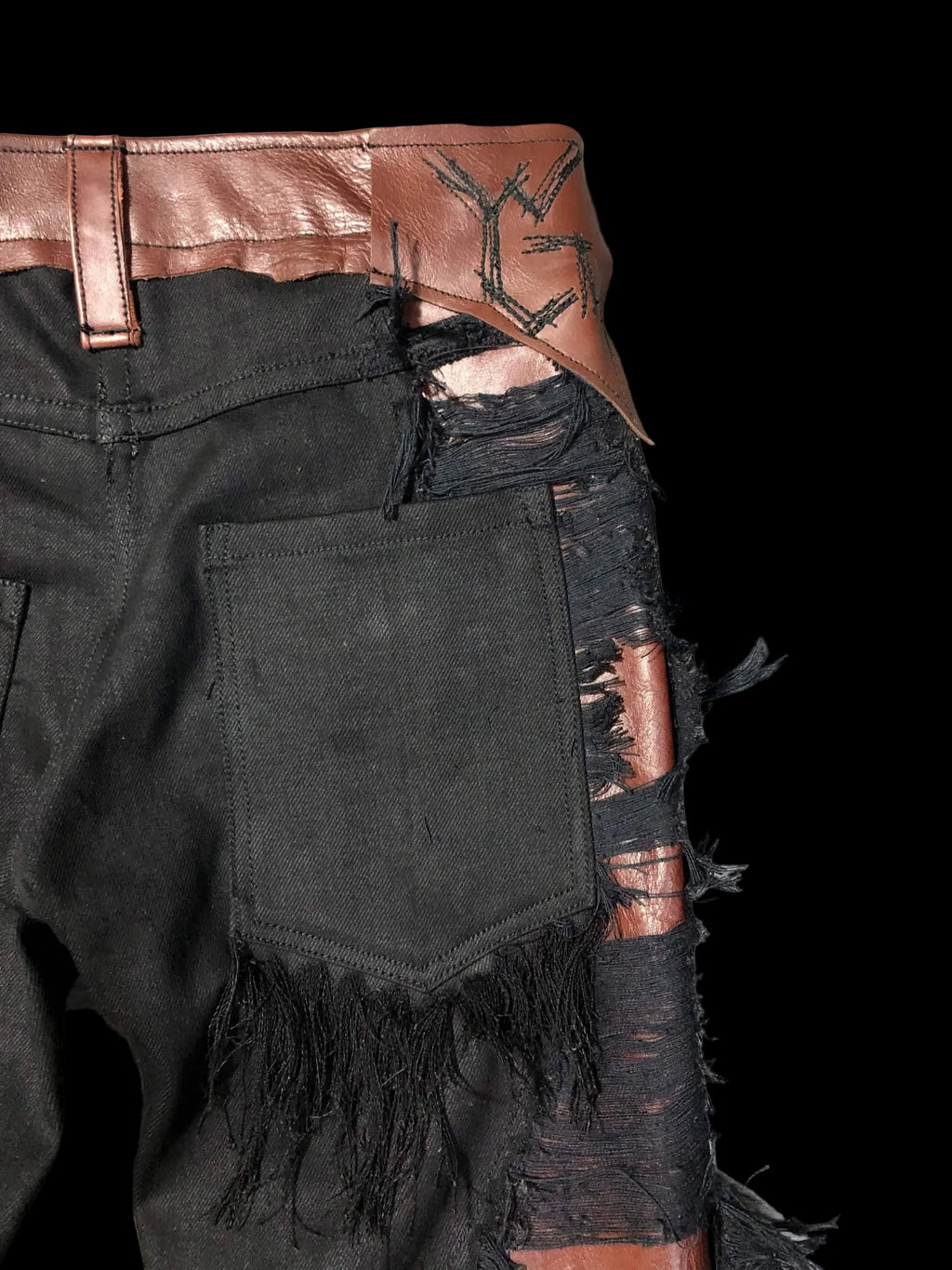 "Slasher" 1of1 bootcut jeans