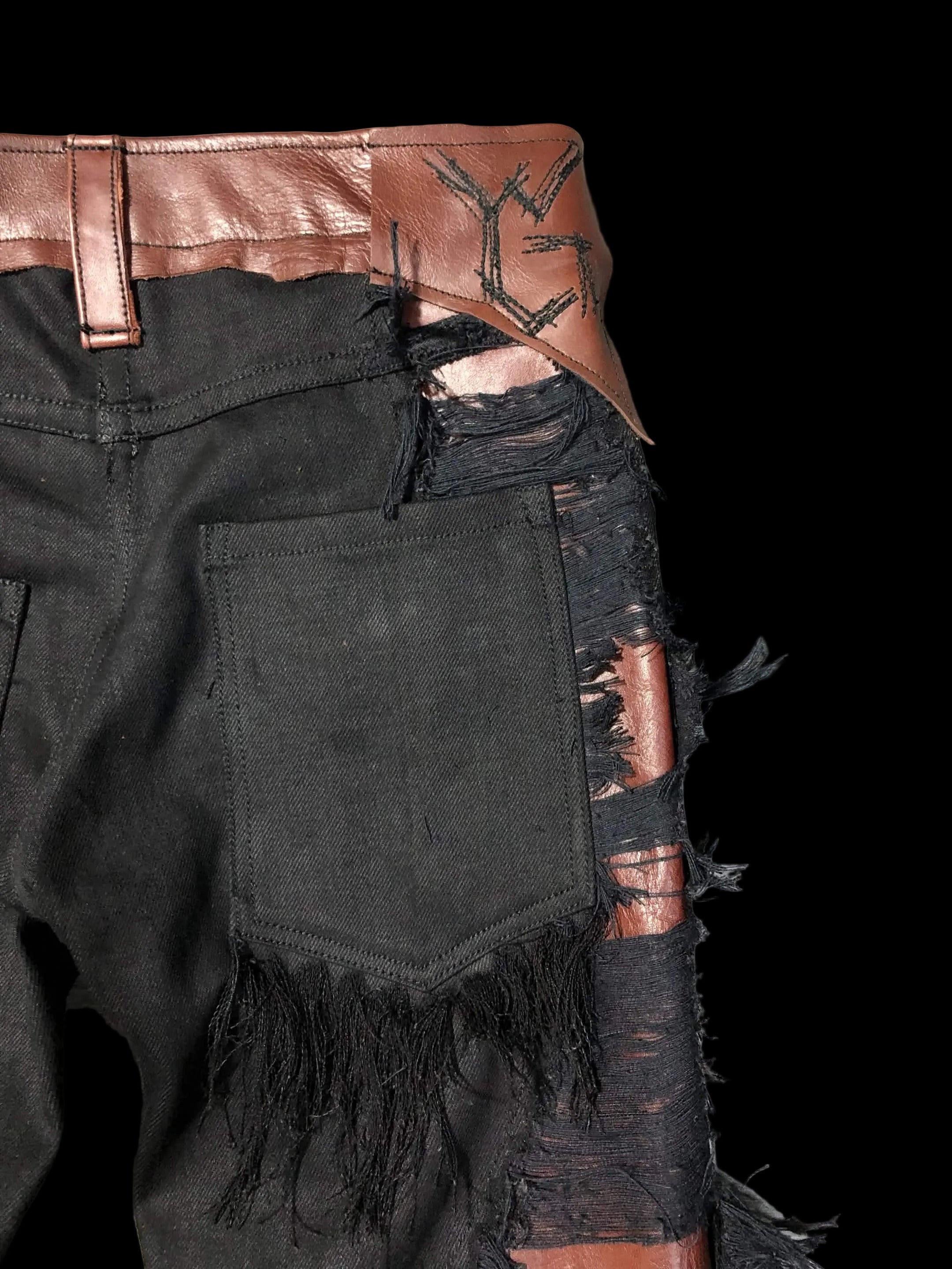 "Slasher" 1of1 bootcut jeans